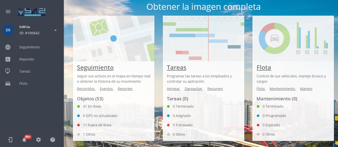 Nuestra plataforma de seguimiento